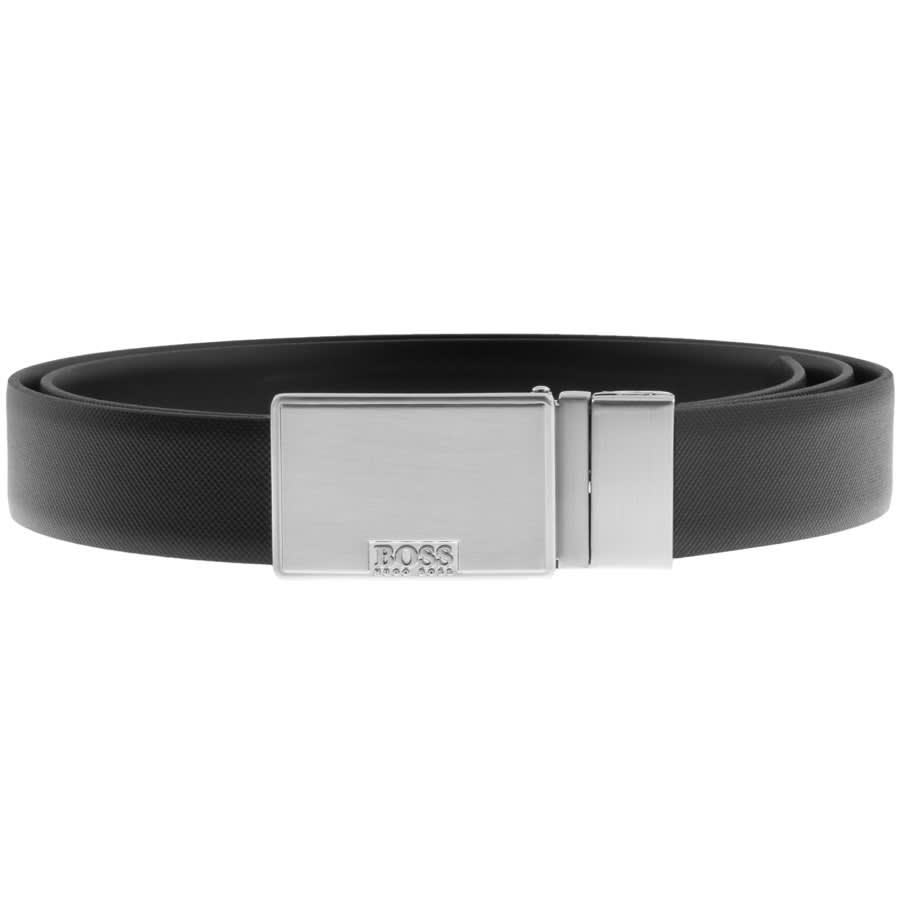 Alternative Image for ProductBOSS Ginel Double Buckle Reversible Belt Black3